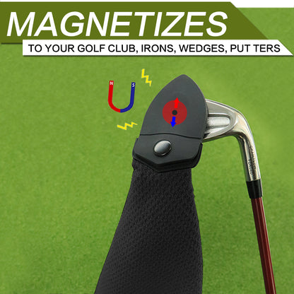 1 Pack Magnetic Golf Towel with Clip