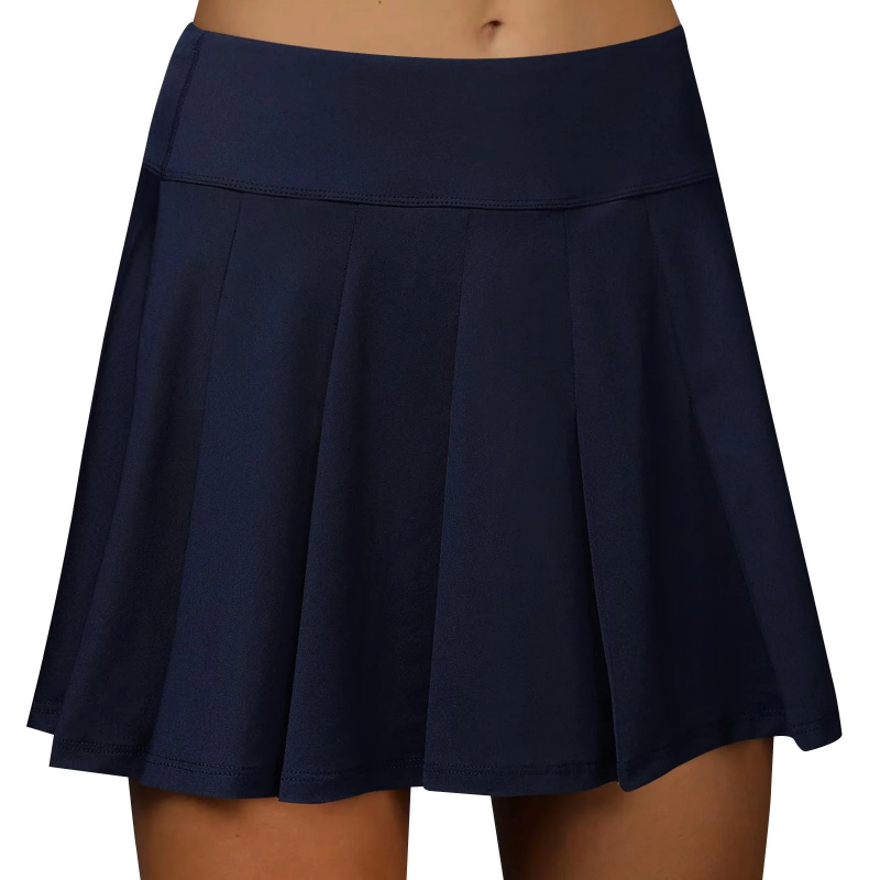 Navy blue skirt womens clearance