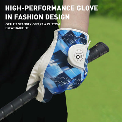 Lot de 2 gants de golf pour homme Blue Diamond All Weather Grip Value