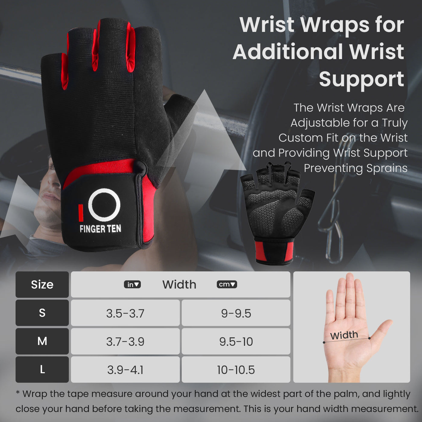 Gym Workout Gloves Half Finger for Weight Lifting