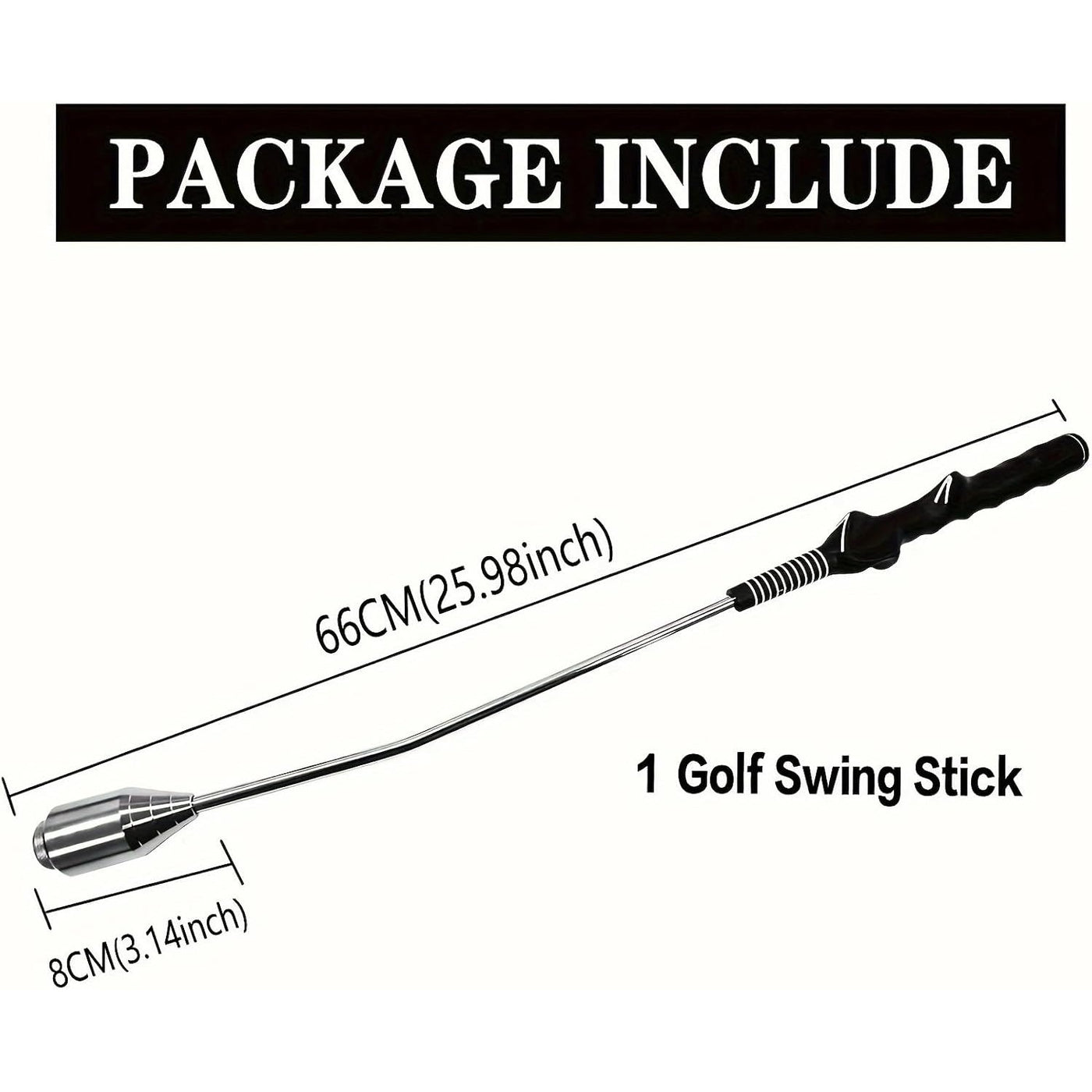 Golf Swing Trainer Practice Rod