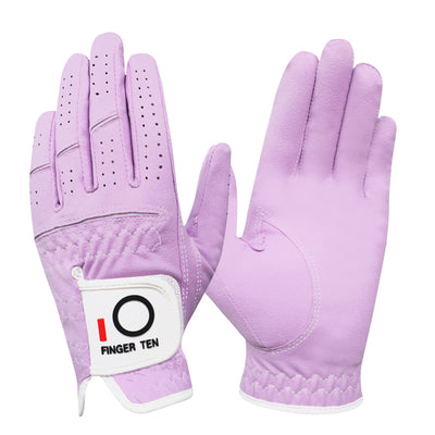 1 Pair Golf Gloves Women Rain Hot Wet Weather Grip