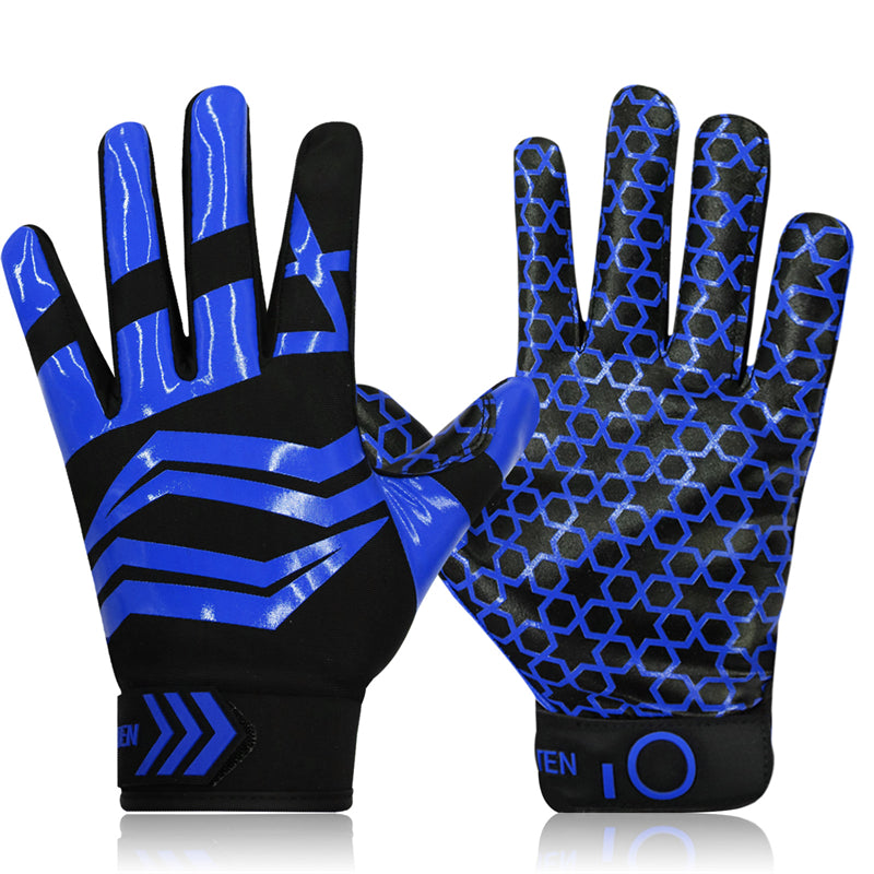 Football Gloves Youth Kids Ultra Tack Sticky Non-Slip Palm Receivers