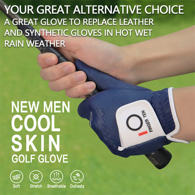 Lot de 3 gants de golf All Weather Grip pour homme