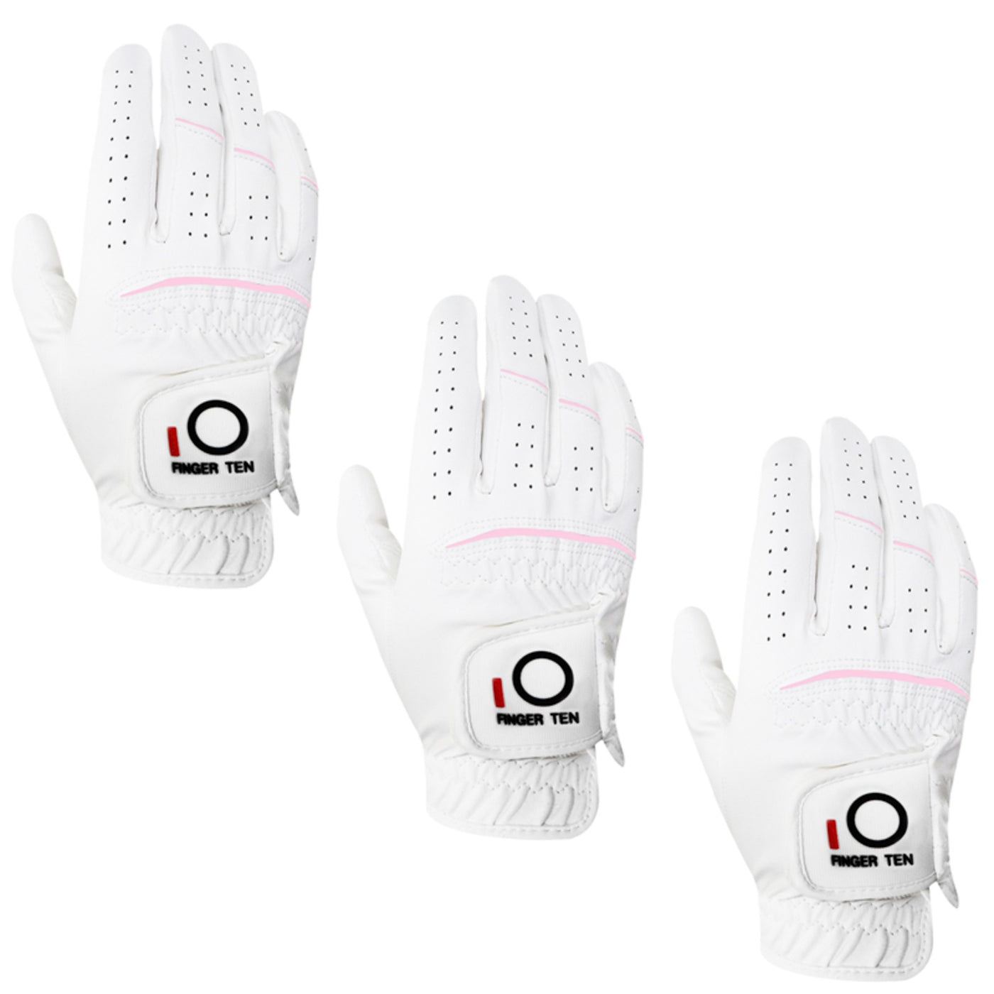 Women's Golf Gloves 3 Pack Hot Wet Weather Grip