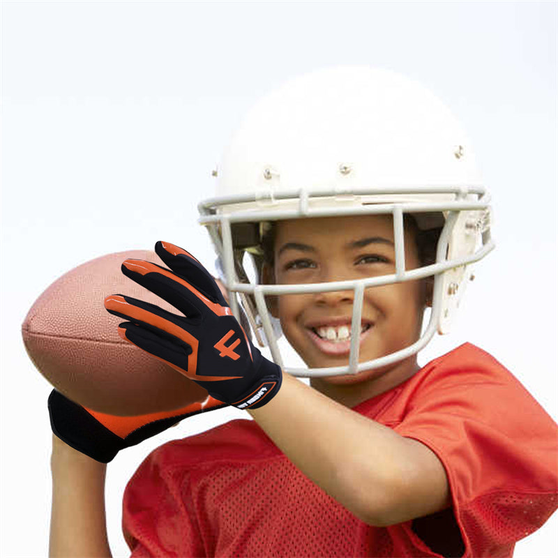 Kids american sale football gloves