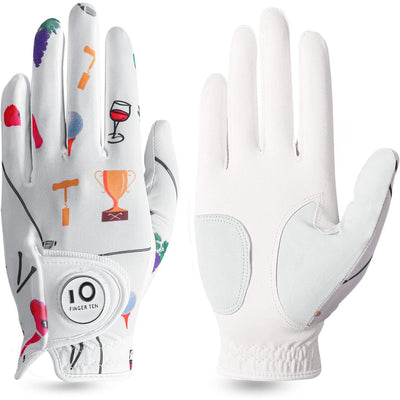 Golf Gloves Women Golf Party Full Finger 1 Pack