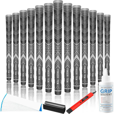 Golf Grips 13 Pcs Multi Compound with Solvent Tapes Full Kits