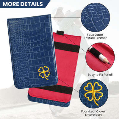 Golf Scorecard Halter Yardage Cover 