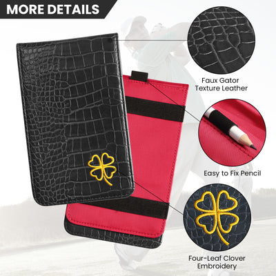 Golf Scorecard Holder Yardage Cover