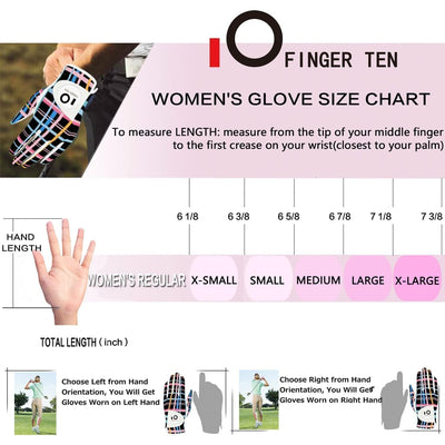 Women's Golf Gloves All Weather Comfortable Breathable Value Gift Set