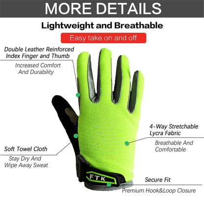1 Pair Cycling Gloves for Kids Sport