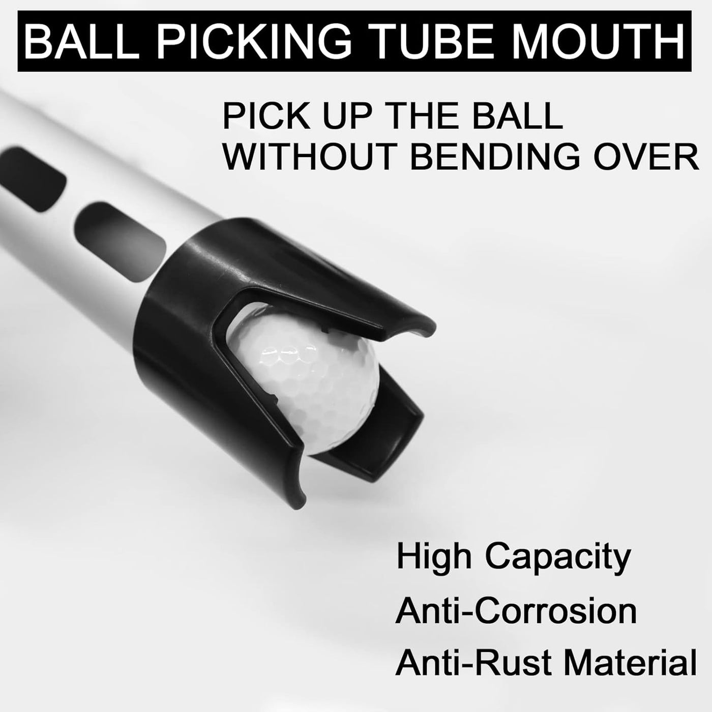 Golf Ball Retriever Pick-up Shagger Tube