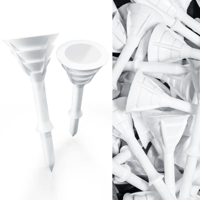 60 Pack Cup Tees 3 1/4 Unbreakable