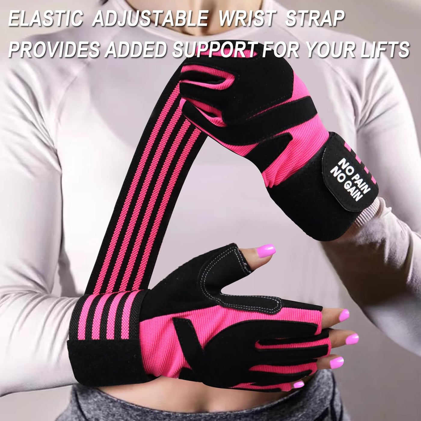 Ladies Weight Lifting Gym Gloves 1 Pair