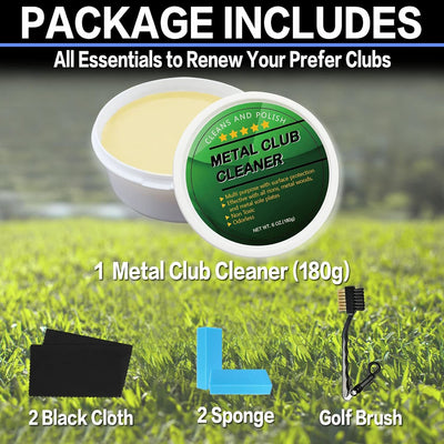 Golf Club Cleaning Cream Kit Golf Club Care Polish