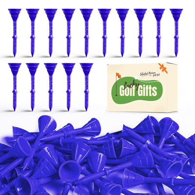 50/100 Pack Golf Tees Unbreakable Plastic 3 1/4
