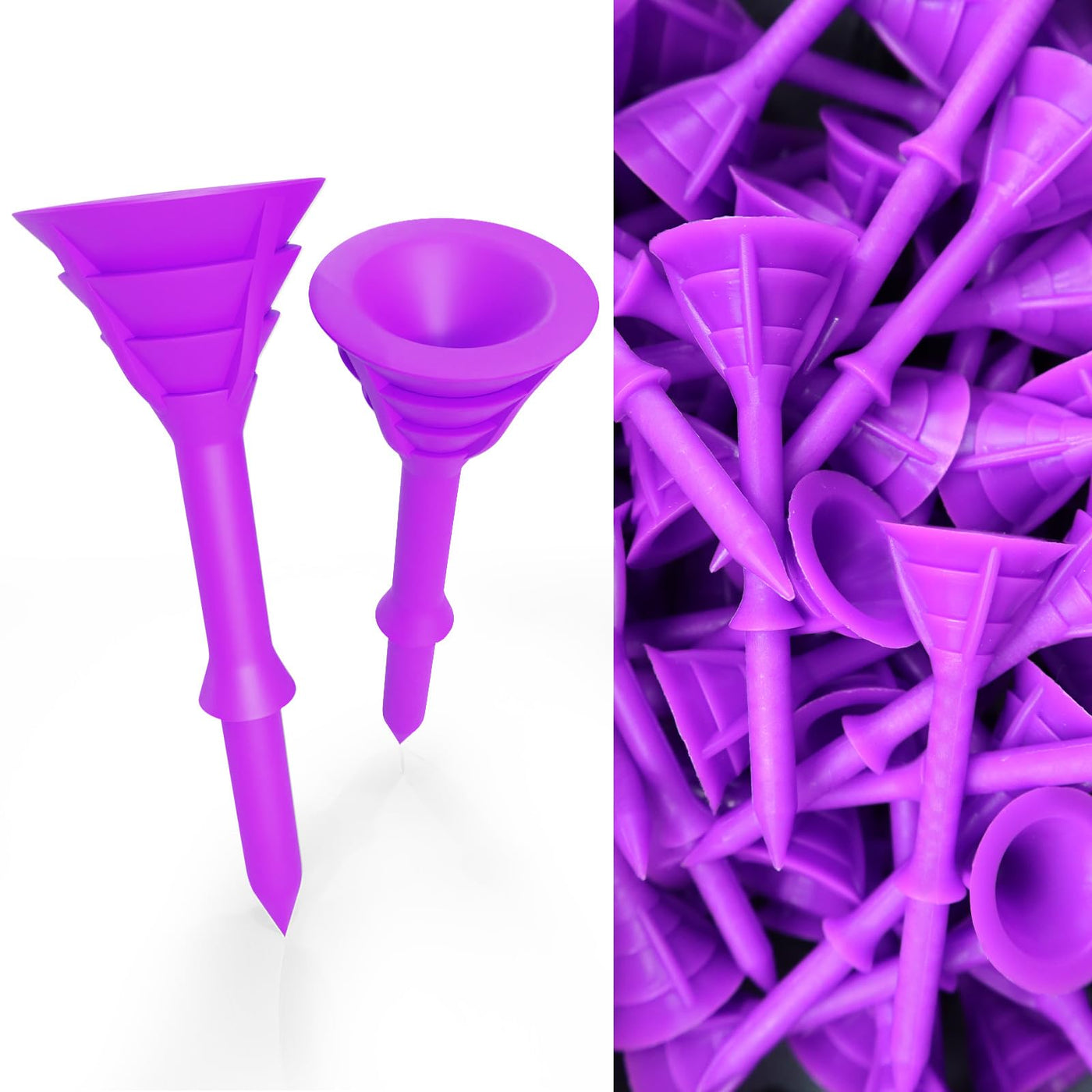 60 Pack Cup Tees 3 1/4 Unbreakable