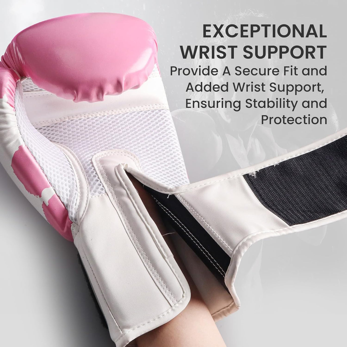 Boxing Gloves Women Punching Sparring Kickboxing MMA Training Heavy Bag Glove