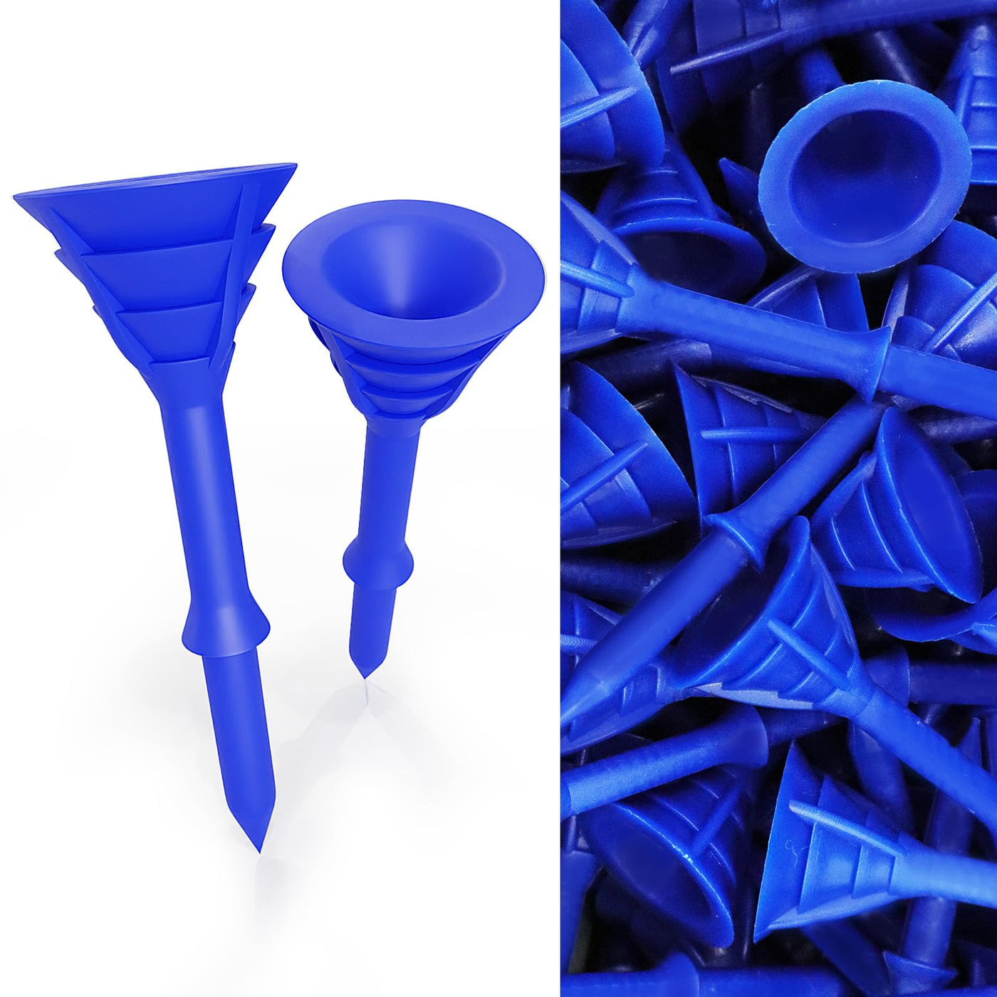 60 Pack Cup Tees 3 1/4 Unbreakable