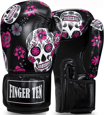 Boxing Gloves Women Punching Sparring Kickboxing MMA Training Heavy Bag Glove