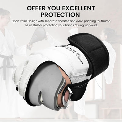 Taekwondo Sparring Gear Gloves and Foot Protectors