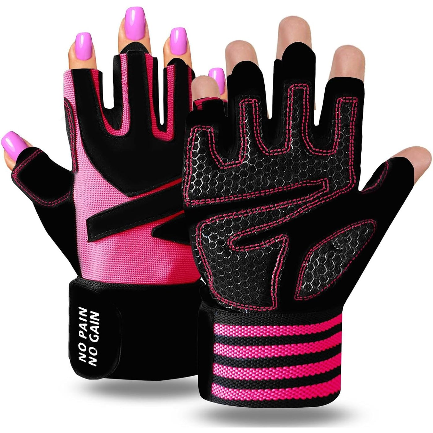 Ladies Weight Lifting Gym Gloves 1 Pair