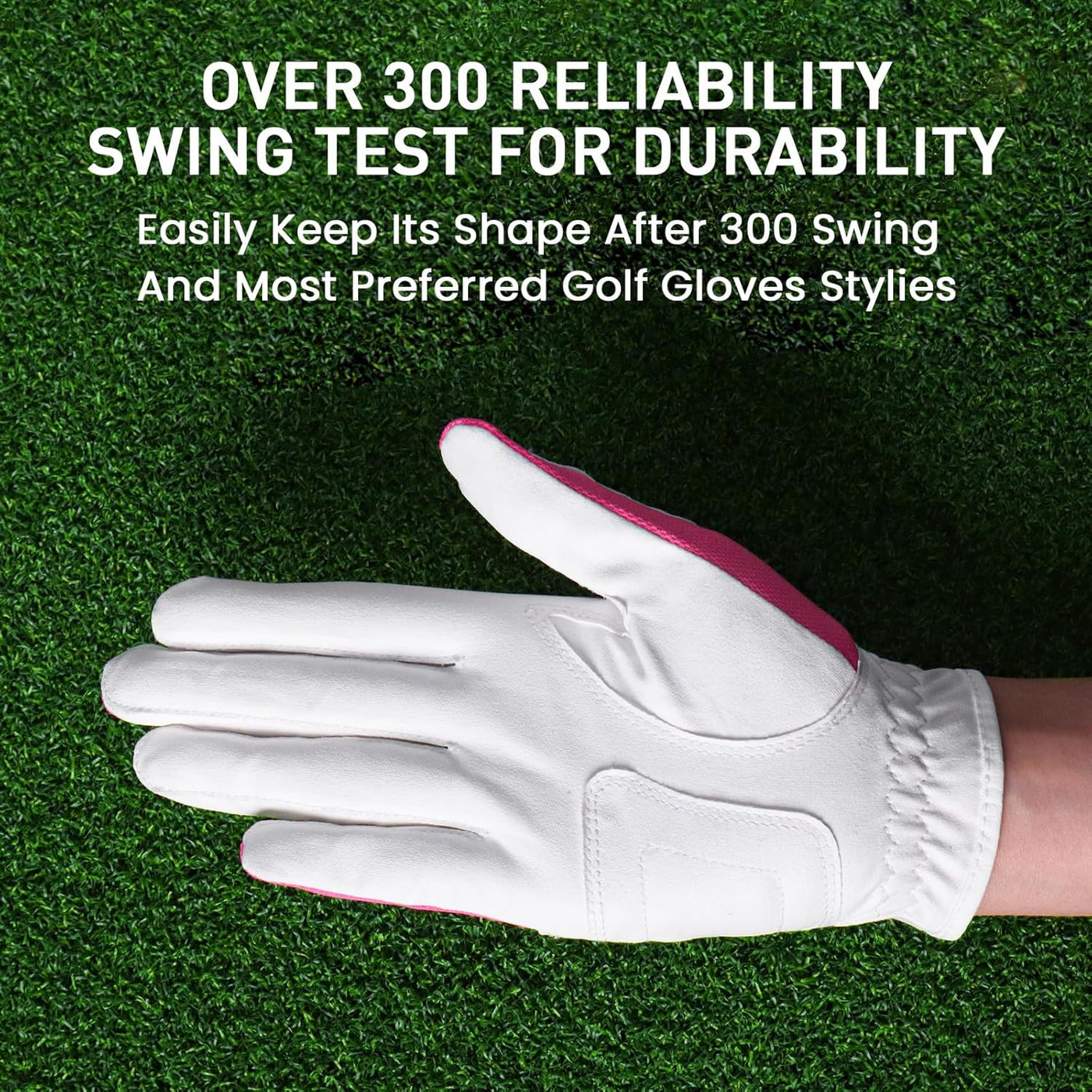 Gants de golf pour femmes en microfibre souples, résistants à l'humidité, chauds, froids, pluie, adhérence, valeur 1 paire 