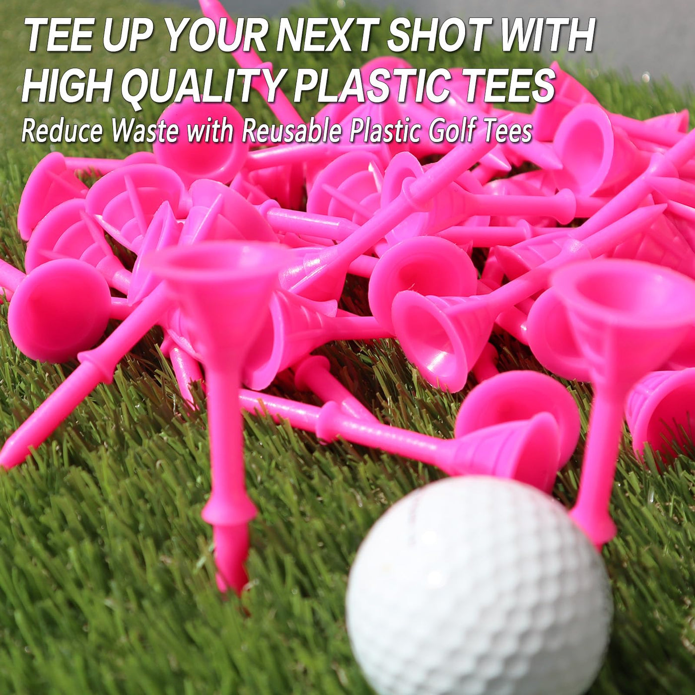 60 Pack Cup Tees 3 1/4 Unbreakable