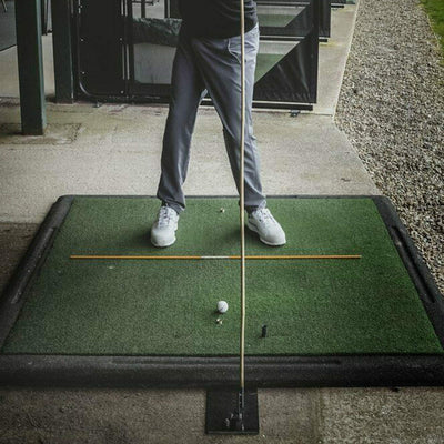 FINGER TEN Golf Alignment Stick Holder Swing Practice Plate Plane Trainer Training Aid Alignment Stick Base