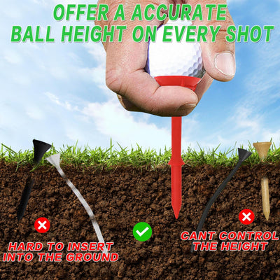 60 Pack Cup Tees 3 1/4 Unbreakable