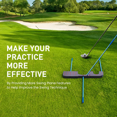 Pro 3.0 Golf Training Aid Gate with 6 Pcs Alignment Sticks