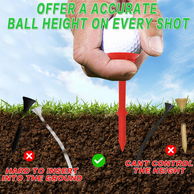 60 Pack Cup Tees 3 1/4 Unbreakable