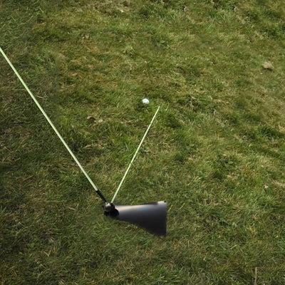 FINGER TEN Golf Alignment Stick Holder Swing Practice Plate Plane Trainer Training Aid Alignment Stick Base