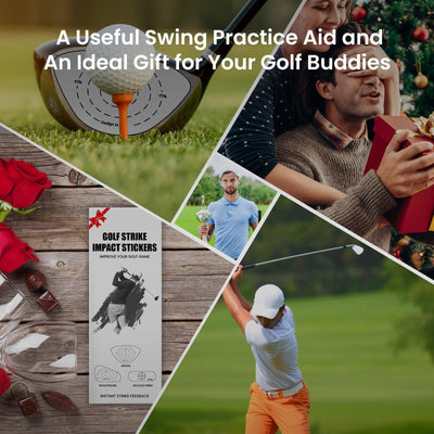 Golf Club Impact Tape Labels Stickers For Swing Practice