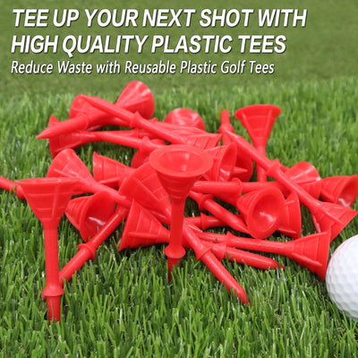 60 Pack Cup Tees 3 1/4 Unbreakable