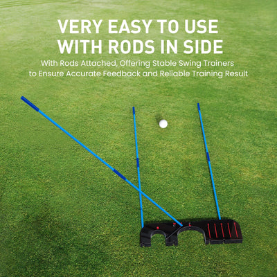 Pro 3.0 Golf Training Aid Gate with 6 Pcs Alignment Sticks
