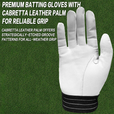 Baseball Softball Batting Gloves Youth Adult 1 Pair