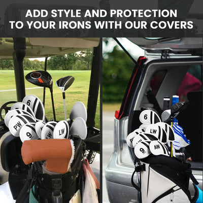 Golf Iron Head Covers Set Iron Headcover Wedge Cover