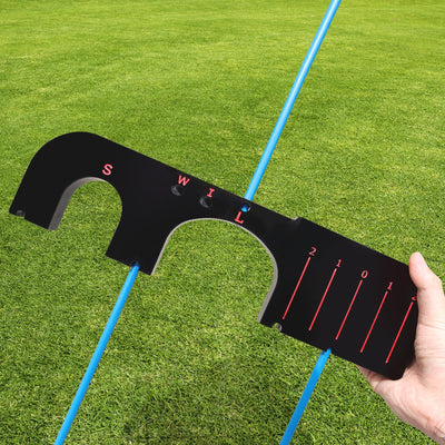 Pro 3.0 Golf Training Aid Gate with 6 Pcs Alignment Sticks