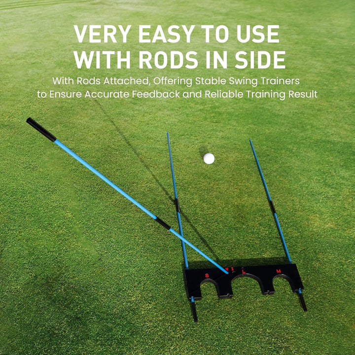 Putting String Stick - Golf Swing Alignment Training Aid | Portable & Adjustable Practice Tool