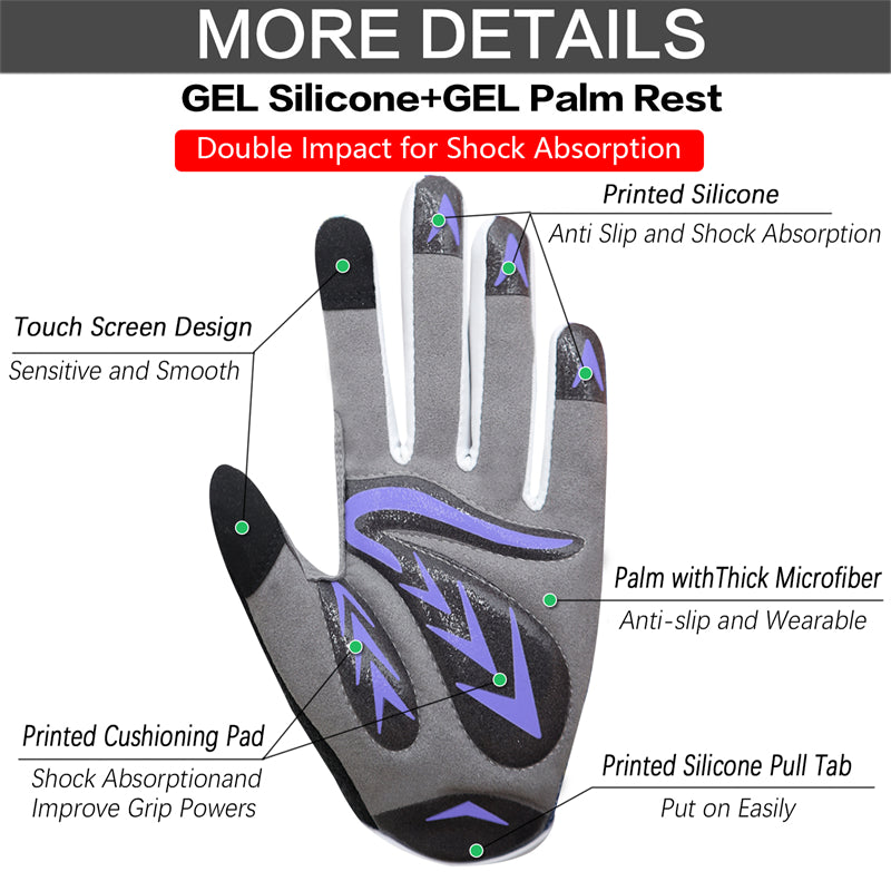 handschuhe einhorn 1 Paar Fahrradhandschuhe mit Einhorn-Motiv für Kindersport – FINGER TEN