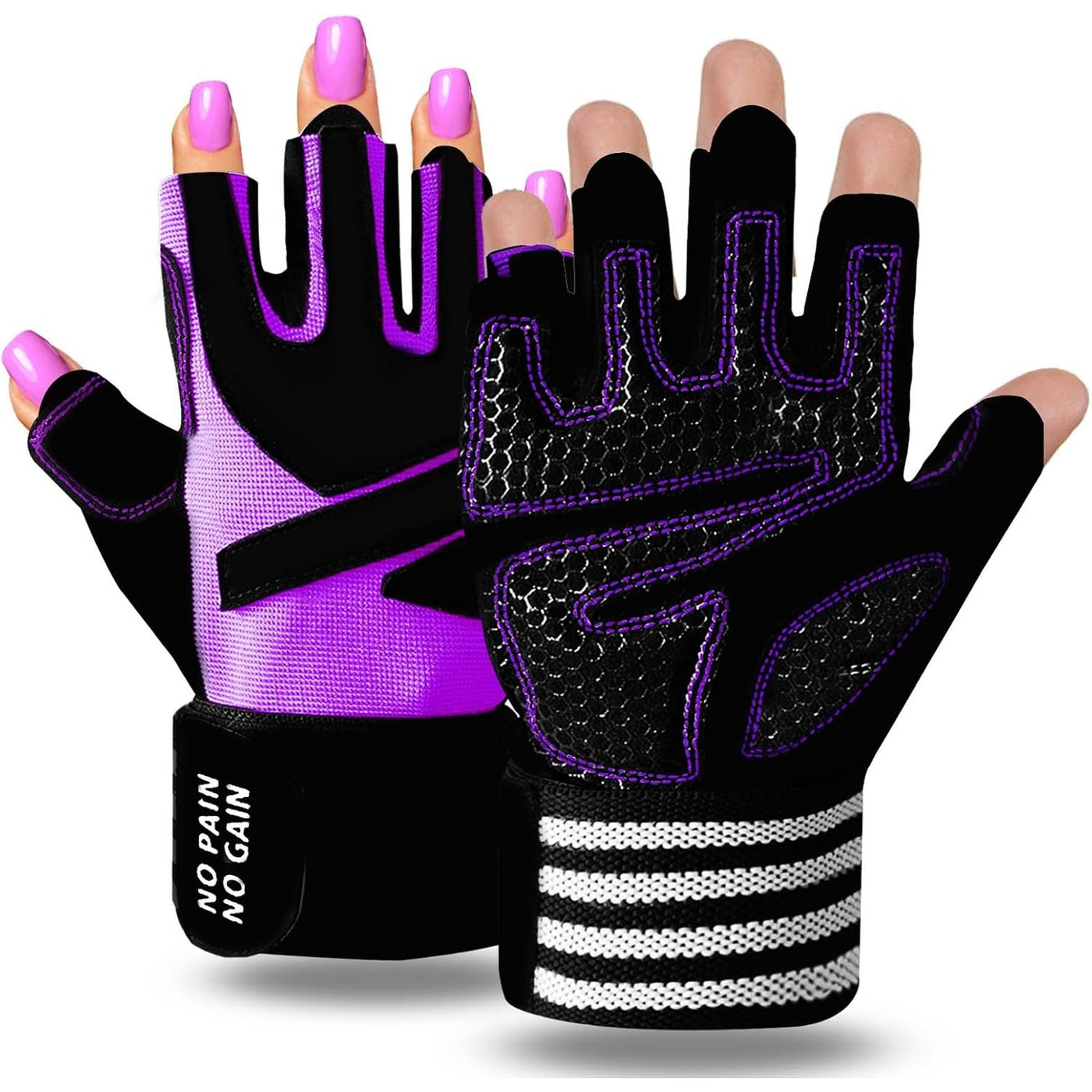 Ladies Weight Lifting Gym Gloves 1 Pair