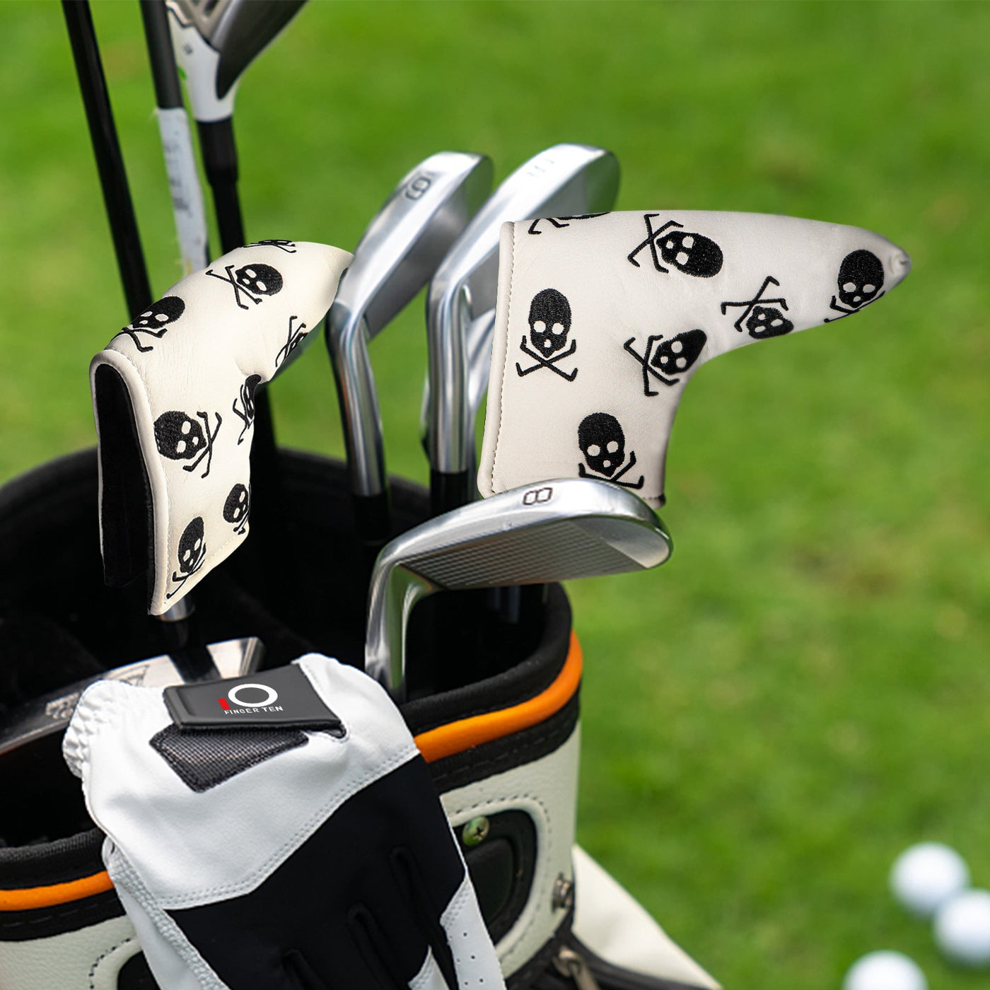 Golf Putter Covers Skull Fit Most Blade Putters