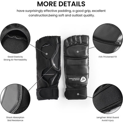 Taekwondo Sparring Gear Gloves and Foot Protectors