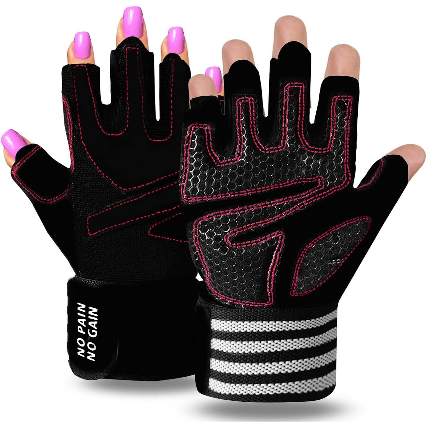 Ladies Weight Lifting Gym Gloves 1 Pair