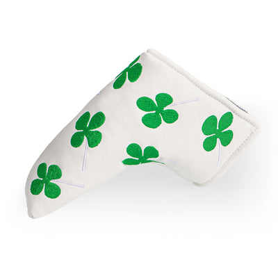 Wasserdichter Schutz Golf Putter Covers Lucky Clover Passend für die meisten Blade Putter 