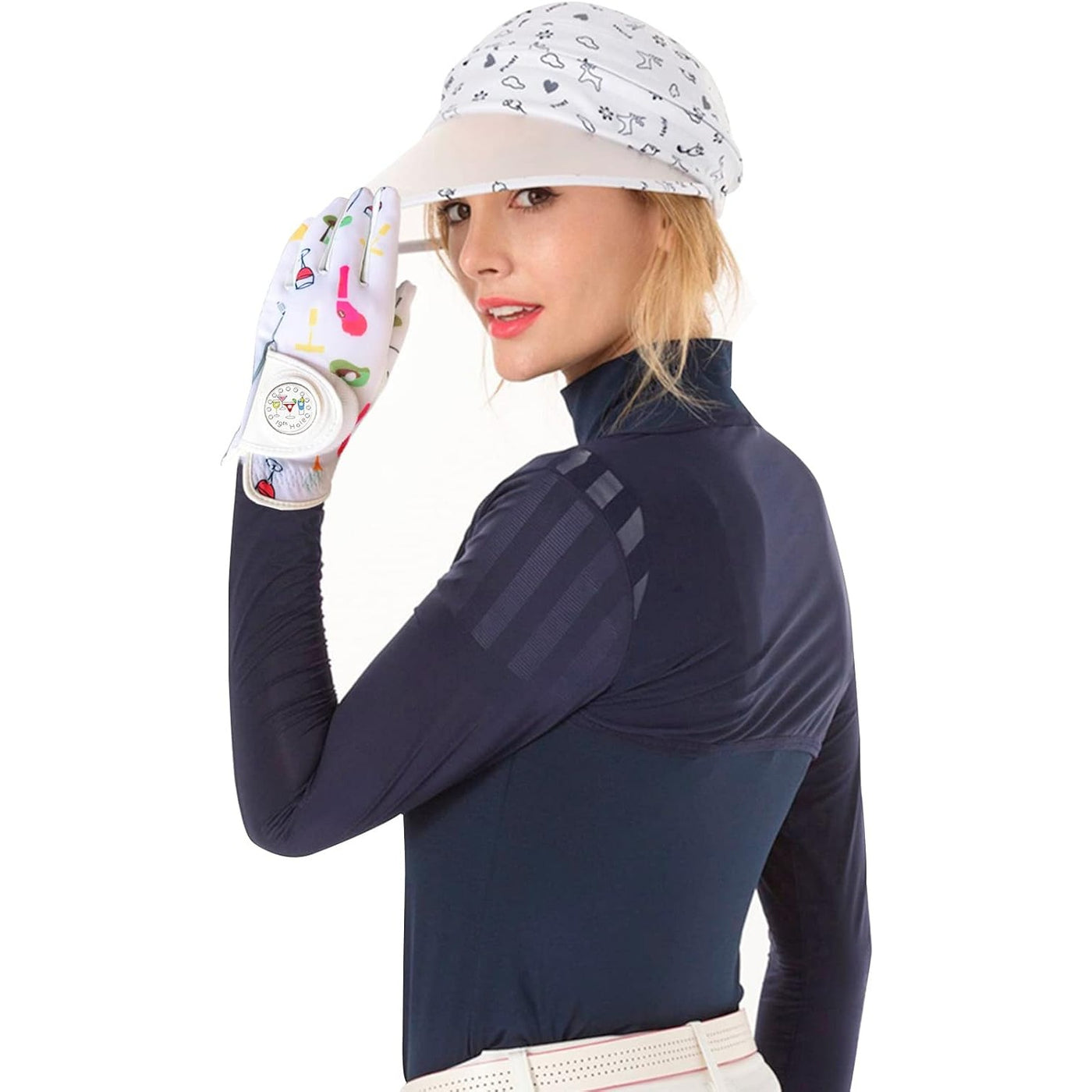 Coffret cadeau de gants de golf pour femmes, confortables et respirants, toutes saisons 