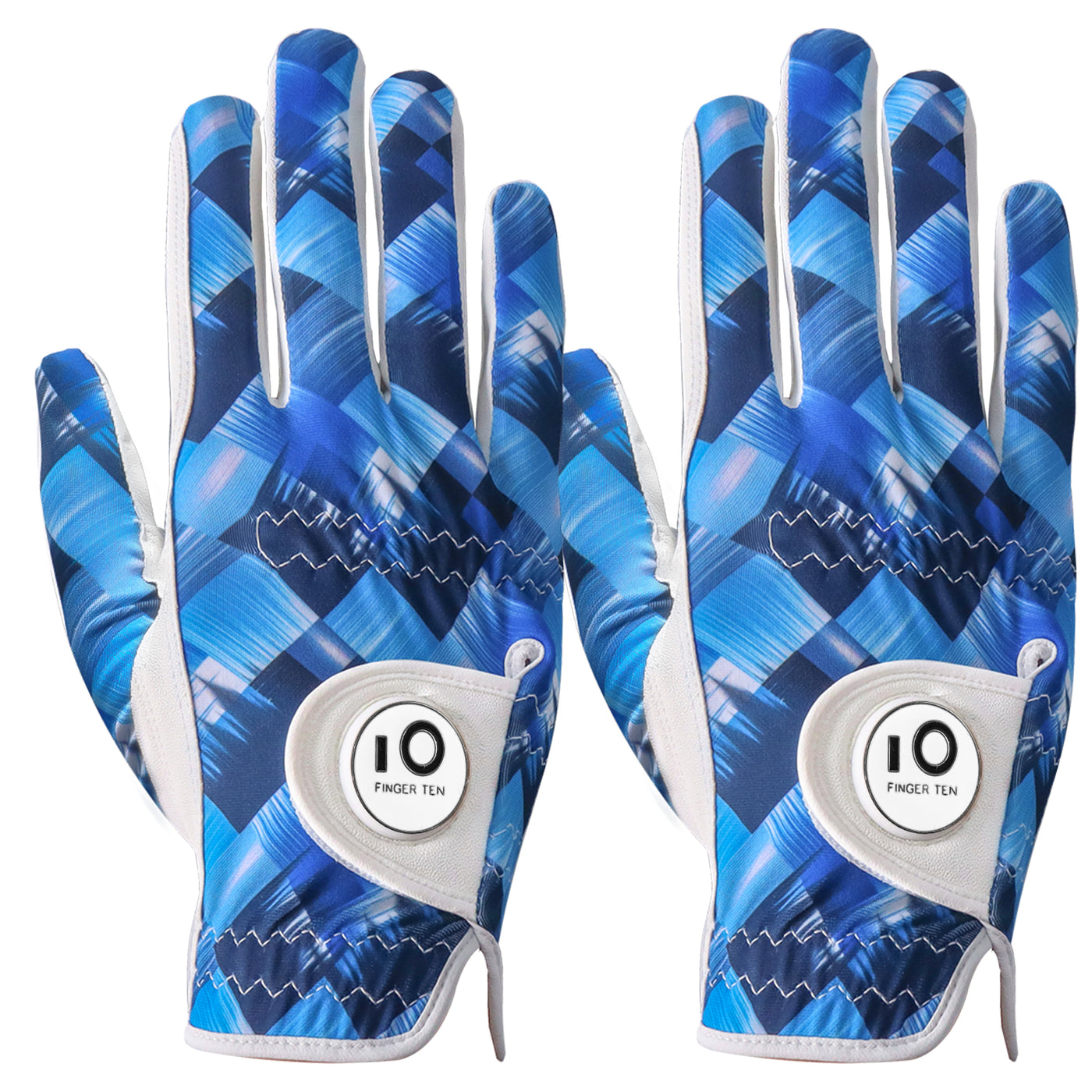 Men's Golf Gloves Blue Diamond All Weather Grip Value 2 Pack