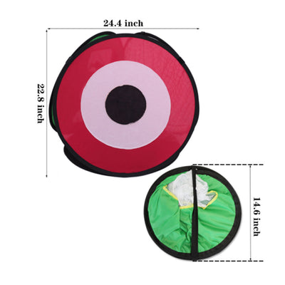 Golf Practice Net Driving and Chipping Cage With 12 Ball